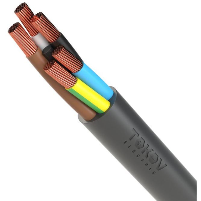 Кабель TOKOV ELECTRIC КГВВнг(А)-LS 5х25 (N PE) 380/660-2 (м) 10787