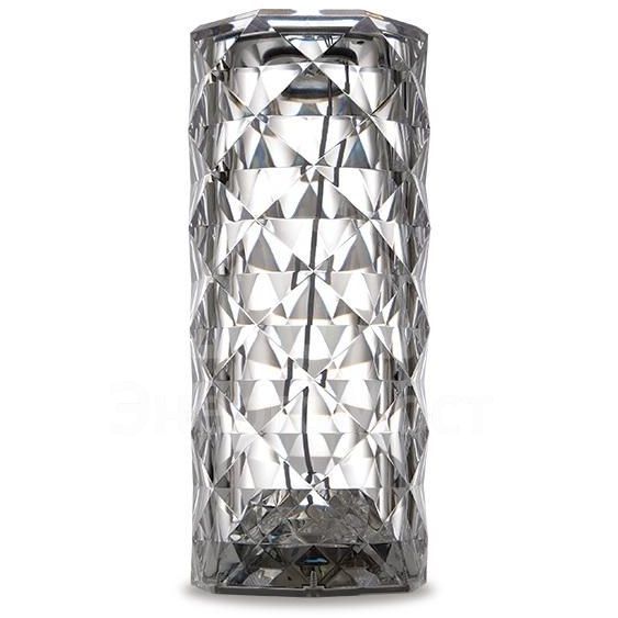 Светильник светодиодный CTL3-USB 3Вт 120лм 5В 2SMD IP20 диммер: 2700-3000К/4000-4500К/6000-6500К ночник настольный прозр. кристалл акрил ФАZА 5040885