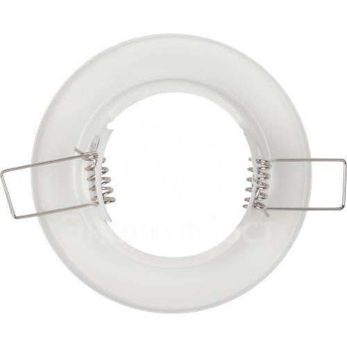 Светильник ST1 WH 50Вт MR16 12В точечный штампован. бел. ЭРА C0043797