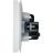 Розетка СП FORTE&amp;PIANO 16А IP44 FP221 с заземл. защ. шторки с крышкой винт. крепл. бел. IEK FP-R16-16-44-K01