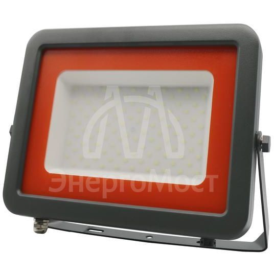 Прожектор светодиодный PFL-S2-SMD-100w 100Вт IP65 с клапаном JazzWay 2853325D