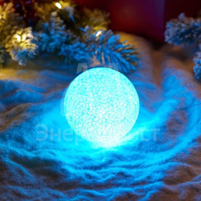 Фигура светодиодная &amp;quot;Снежок&amp;quot; RGB 8см Neon-Night 513-011