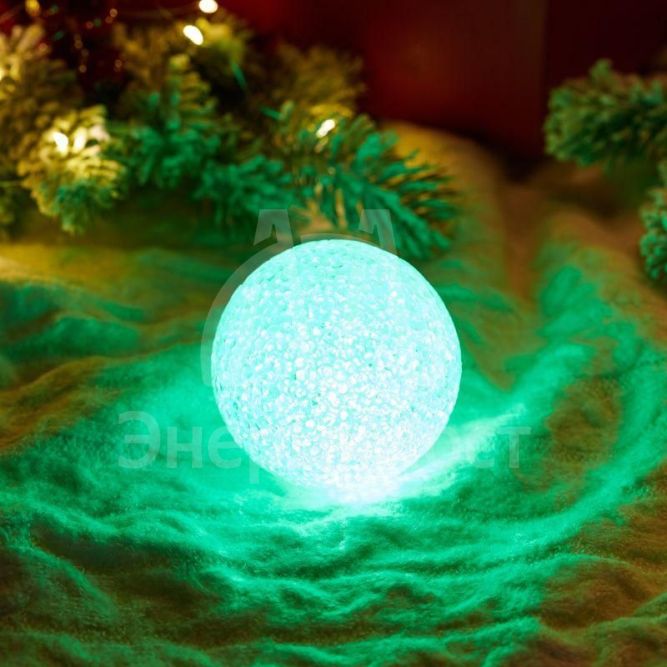 Фигура светодиодная &amp;quot;Снежок&amp;quot; RGB 8см Neon-Night 513-011