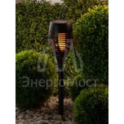 Светильник садовый ERASF012-34 Факел 50см солнечная батарея ЭРА Б0044242