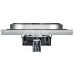 Розетка 2-м СП BRITE РСш12-3-БрА 16А в сборе с заземл. защ. шторки алюм. IEK BR-R24-16-K47-F