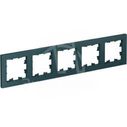 Рамка 5-м AtlasDesign универс. изумруд SchE ATN000805