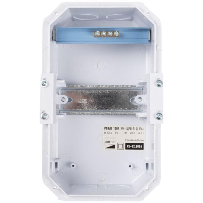 Бокс модульный встраив. PDB/R 1004 WH (ЩРВ-П- 4) IP41 пластик. Pro JazzWay 5071728