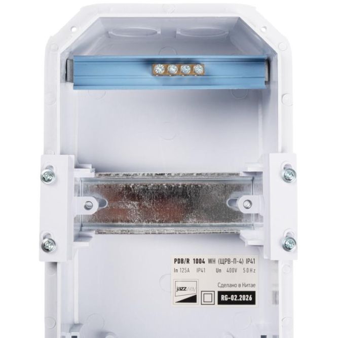 Бокс модульный встраив. PDB/R 1004 WH (ЩРВ-П- 4) IP41 пластик. Pro JazzWay 5071728