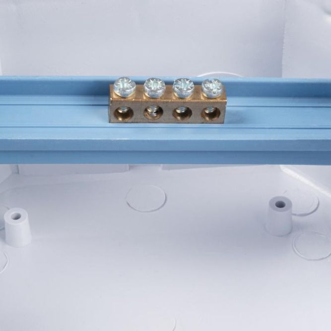 Бокс модульный встраив. PDB/R 1004 WH (ЩРВ-П- 4) IP41 пластик. Pro JazzWay 5071728