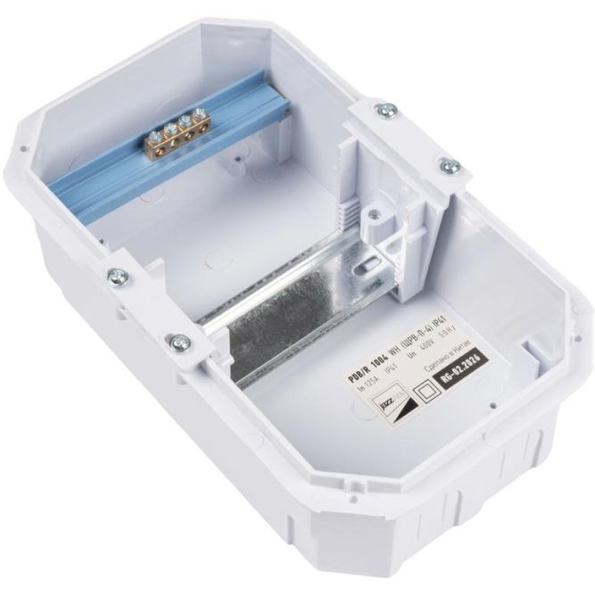 Бокс модульный встраив. PDB/R 1004 WH (ЩРВ-П- 4) IP41 пластик. Pro JazzWay 5071728
