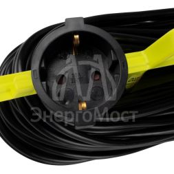 Удлинитель-шнур на рамке 1х20м с заземл. CSG100-2000 ФАZА 5063884