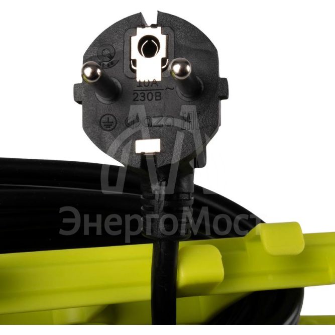 Удлинитель-шнур на рамке 1х20м с заземл. CSG100-2000 ФАZА 5063884