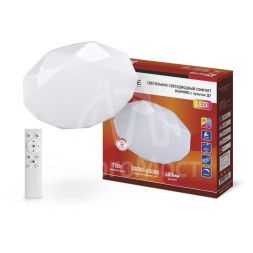 Светильник светодиодный COMFORT DIAMOND 75Вт 230В 3000-6500К 6000лм 480х80мм с пультом ДУ IN HOME 4690612034799