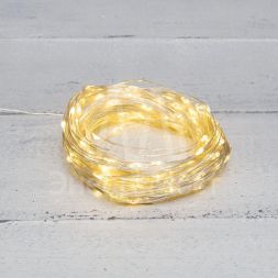 Гирлянда светодиодная &amp;quot;Роса&amp;quot; 30м 300LED тепл. бел. 3.6Вт IP44 с трансф. Neon-Night 303-216