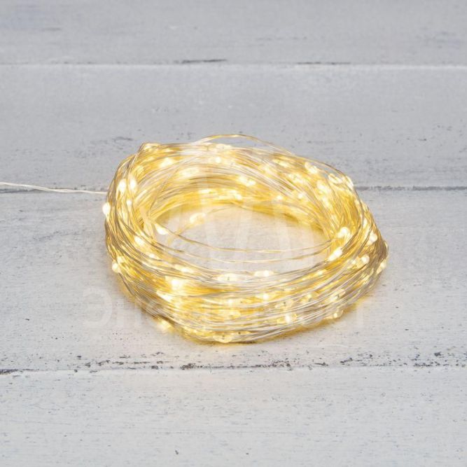 Гирлянда светодиодная &amp;quot;Роса&amp;quot; 30м 300LED тепл. бел. 3.6Вт IP44 с трансф. Neon-Night 303-216