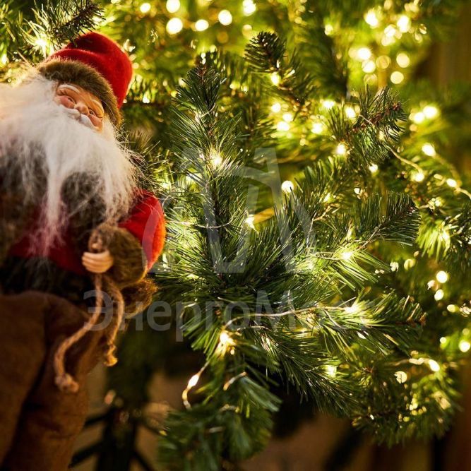 Гирлянда светодиодная &amp;quot;Роса&amp;quot; 30м 300LED тепл. бел. 3.6Вт IP44 с трансф. Neon-Night 303-216