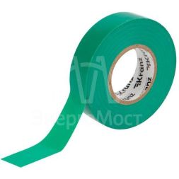 Изолента ПВХ профессиональная 0.18х19мм 20м зеленая (уп.10шт) Kranz KR-09-2803