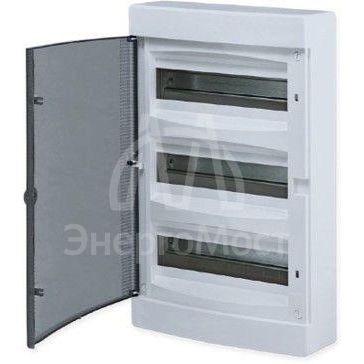 Щит распределительный навесной &amp;quot;Unix&amp;quot; прозр. дверь 3х12 модулей IP40 PROxima EKF ux-3x12-n