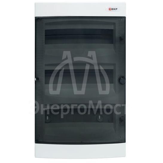 Щит распределительный навесной &amp;quot;Unix&amp;quot; прозр. дверь 3х12 модулей IP40 PROxima EKF ux-3x12-n