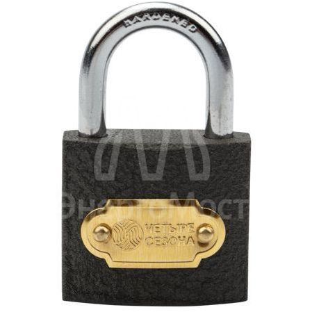 Замок навесной &amp;quot;Чугун&amp;quot; 32мм ЧЕТЫРЕ СЕЗОНА 79-0003