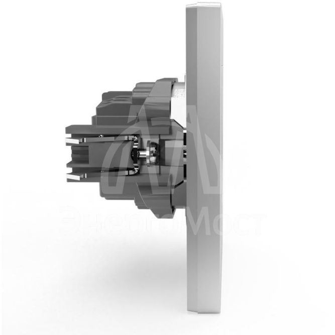 Розетка 1-м СП Pixel 16А IP20 с заземл. защ. шторки в сборе алюм. TOKOV ELECTRIC TKE-PX-R1FZSF-C03