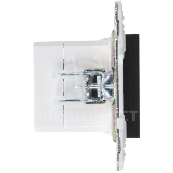 Розетка USB A+A 3.1А SKANDY SK-R15Bl черн. IEK SK-U21-D31-K02