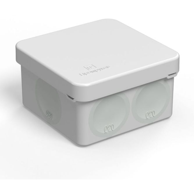 Коробка распределительная ОП для прямого монтажа двухкомпонентн. безгалогенная (HF) 70х70х40 Промрукав 60-0200