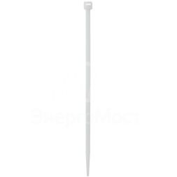 Хомут кабельный 4.8х300 полиамид бел. (уп.100шт) DKC 25217SR