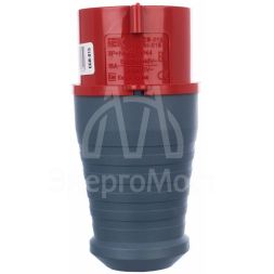 Вилка эл. каб. 16А 3P+PE+N 380В IP44 ССИ-015 IEK PSR02-016-5