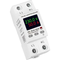 Реле напряжения RE RVA-50А c TFT матрицей