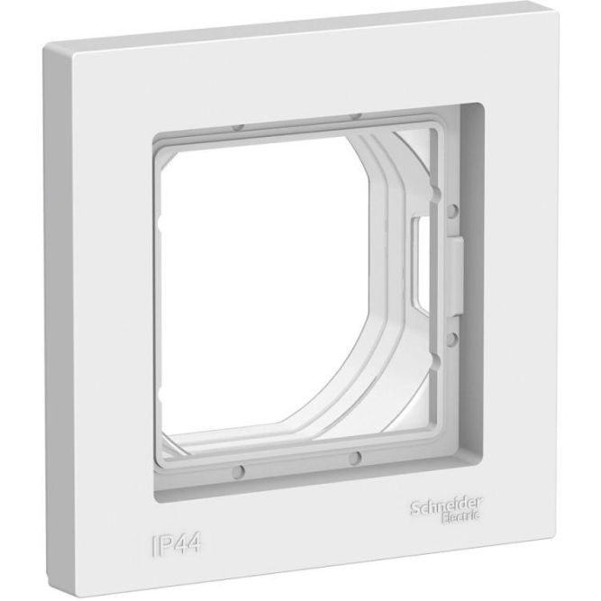 Рамка 1-м AtlasDesign Aqua IP44 бел. SchE ATN440101