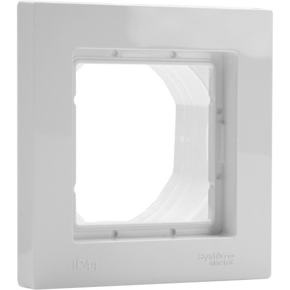 Рамка 1-м AtlasDesign Aqua IP44 бел. SchE ATN440101