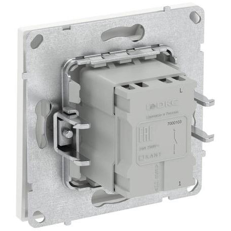 Выключатель 1-кл. KANT бел. магнолия DKC 7000103