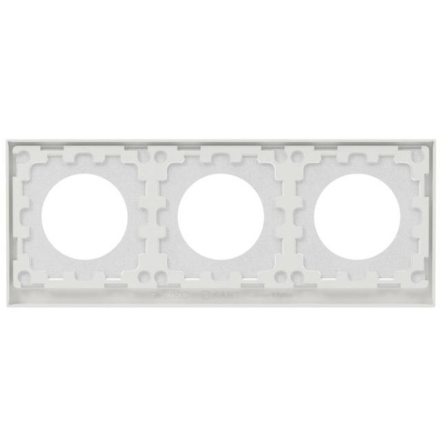 Рамка 3-м KANT IP44 бел. песок DKC 7010946