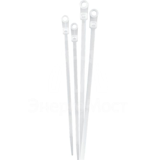 Хомут 93 608 NCT-036-100-100-WH под винт (уп.100шт) Navigator 93608