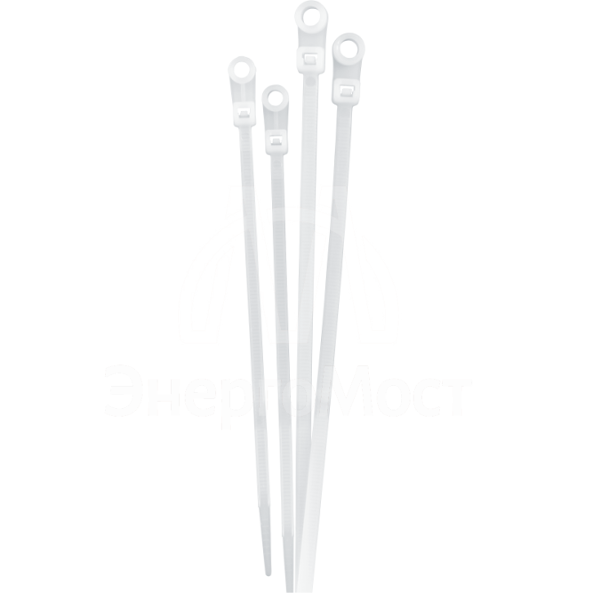 Хомут 93 608 NCT-036-100-100-WH под винт (уп.100шт) Navigator 93608