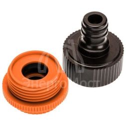 Адаптер пластмассовый 1дюйм-1/2дюйм-3/4дюйм внутренняя резьба ЧЕТЫРЕ СЕЗОНА 62-0272