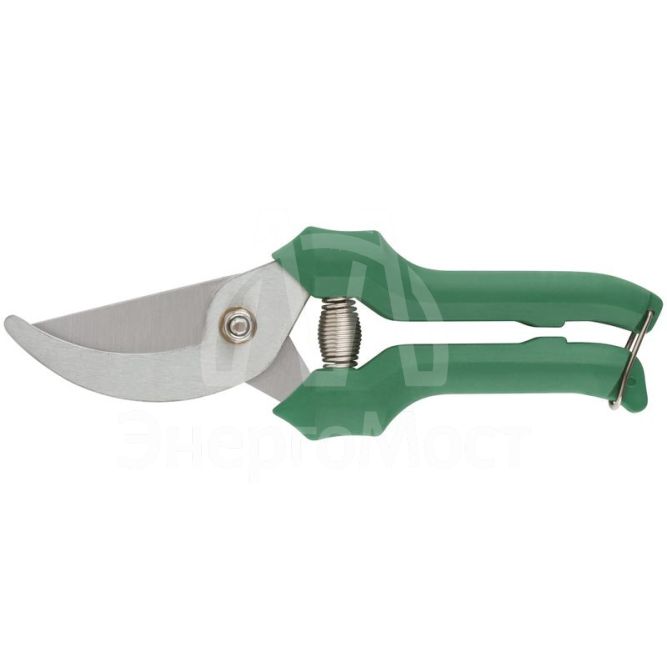 Секатор режущие кромки внахлест лезвия нерж. сталь пластиковые ручки 205мм FIT 77087