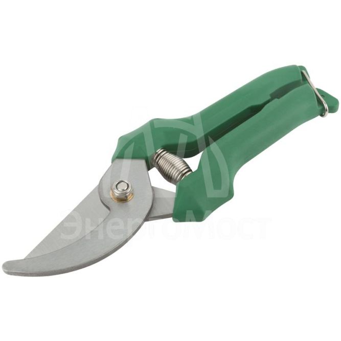 Секатор режущие кромки внахлест лезвия нерж. сталь пластиковые ручки 205мм FIT 77087