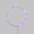Гирлянда светодиодная Роса 2м 20 LED фиолет. IP20 2хАА (в комплект не входят) Neon-Night 302-057