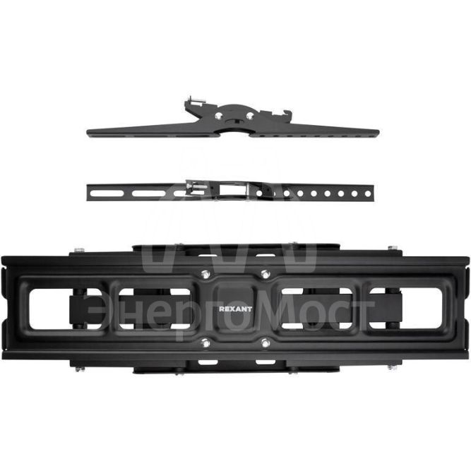 Кронштейн для телевизора 37-70 дюймов наклонно-поворотный двойное колено HOME Rexant 38-0370