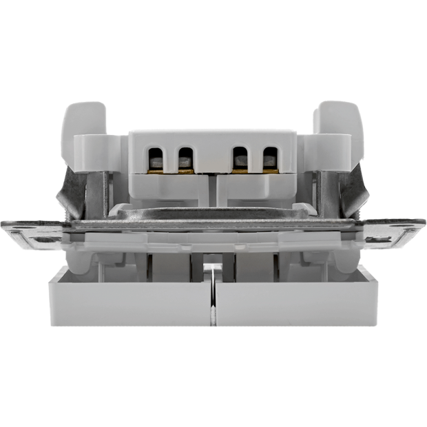 Механизм выключателя 2-кл. СП AtlasDesign 10А IP20 (сх. 5) 10AX бел. SchE ATN000151