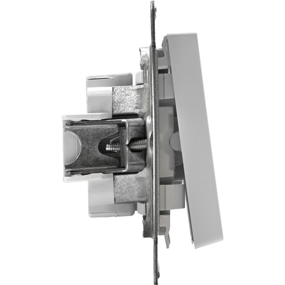 Механизм выключателя 2-кл. СП AtlasDesign 10А IP20 (сх. 5) 10AX бел. SchE ATN000151