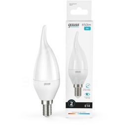 Лампа светодиодная Elementary Candle Tailed E14 6Вт 4100К Gauss 34126