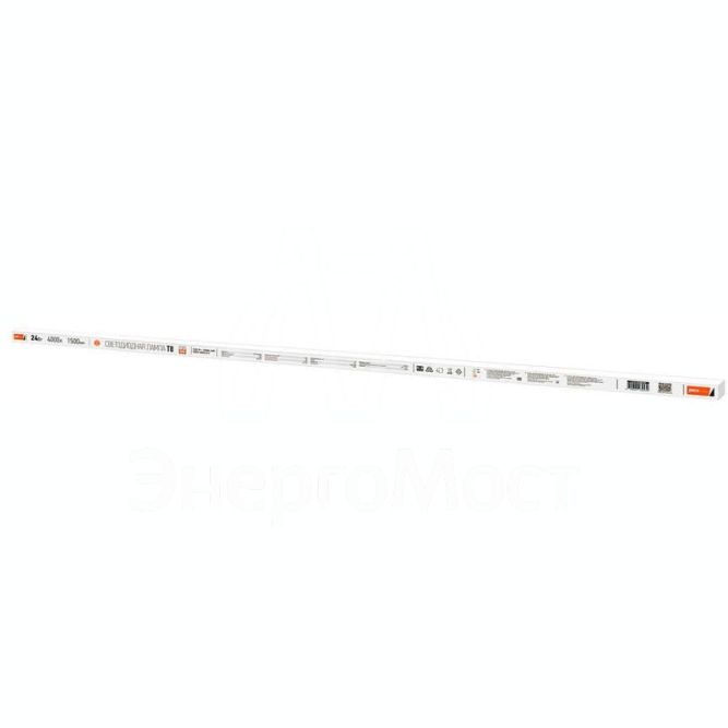 Лампа светодиодная PLED T8-1500GL 24Вт линейная 4000К бел. G13 2000лм 185-240В JazzWay 1032539