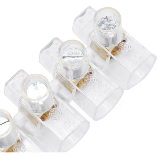 Клемма 1х(6-16мм)х5пол. винт. п/п DKC B160