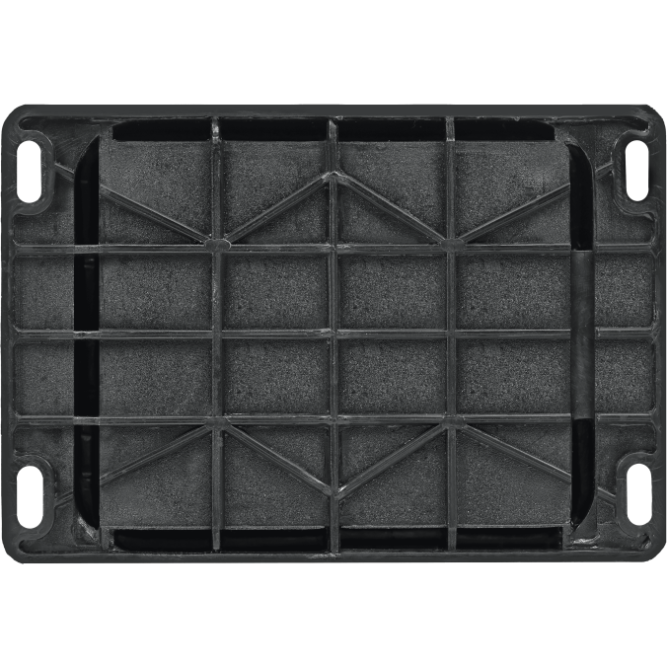 Колодка MultiSet 1х розетка 2К+З 16А/250В IP44 каучуковая черн. SE MST4003BK