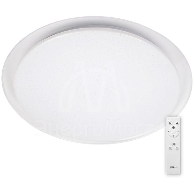 Светильник светодиодный бытовой настенно-потолочный PPB PLANET 60Вт с пультом 3000К-6500К DIM D550х75 IP20 JazzWay 5012134