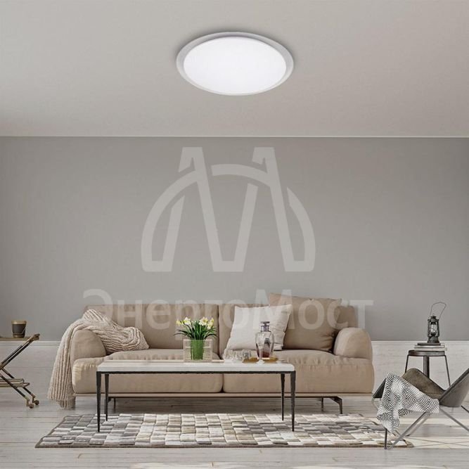 Светильник светодиодный бытовой настенно-потолочный PPB PLANET 60Вт с пультом 3000К-6500К DIM D550х75 IP20 JazzWay 5012134