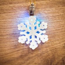 Фигура светодиодная подвесная "Снежинка" 6х6см Neon-Night 501-097